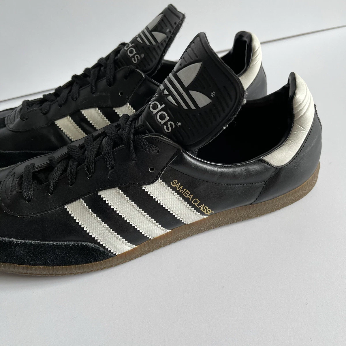 Grafico Iniciativa raspador Vintage RARE Adidas samba classic Trefoil Used Indoor Soccer Shoes | eBay Grafico Iniciativa raspador Vintage RARE Adidas samba classic Trefoil Used Indoor Soccer Shoes | eBay