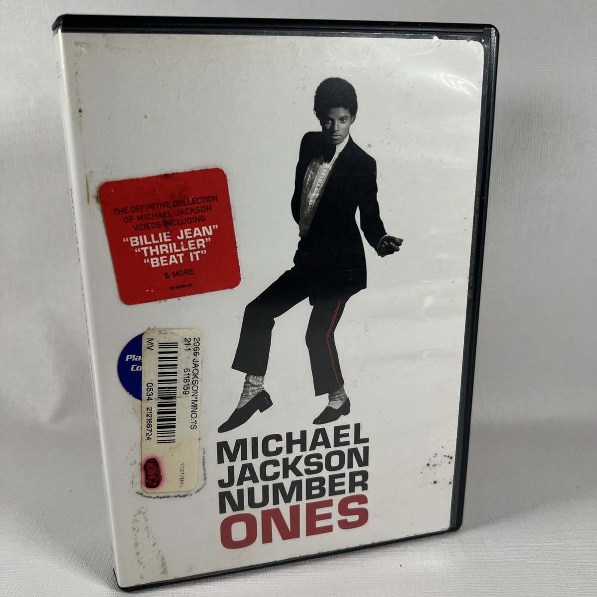 Michael Jackson: Number Ones - DVD - Very Good - - - 1 - NR (Not