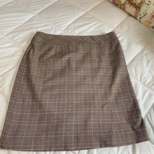 Requirements Cute Academia Style Plaid Skirt Size 10