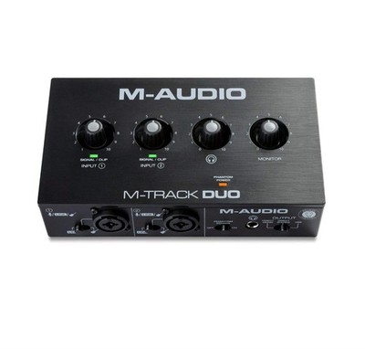 M-Track Duo USB Audio Interface for Recording, Streaming and Podcasting with ...