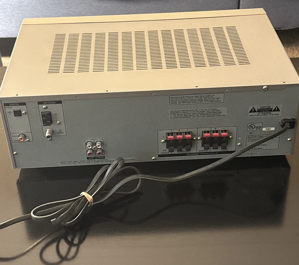 Sony STR-K665P Digital Cinema Audio Video Control Center AM/FM Receiver New - Image 4 of 4