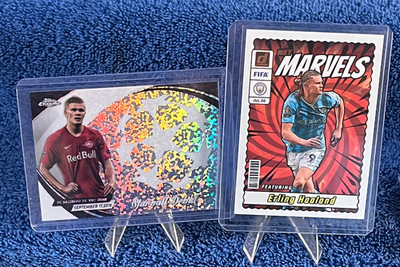Two (2) Erling Haaland (Manchester City)(EPL) inserts