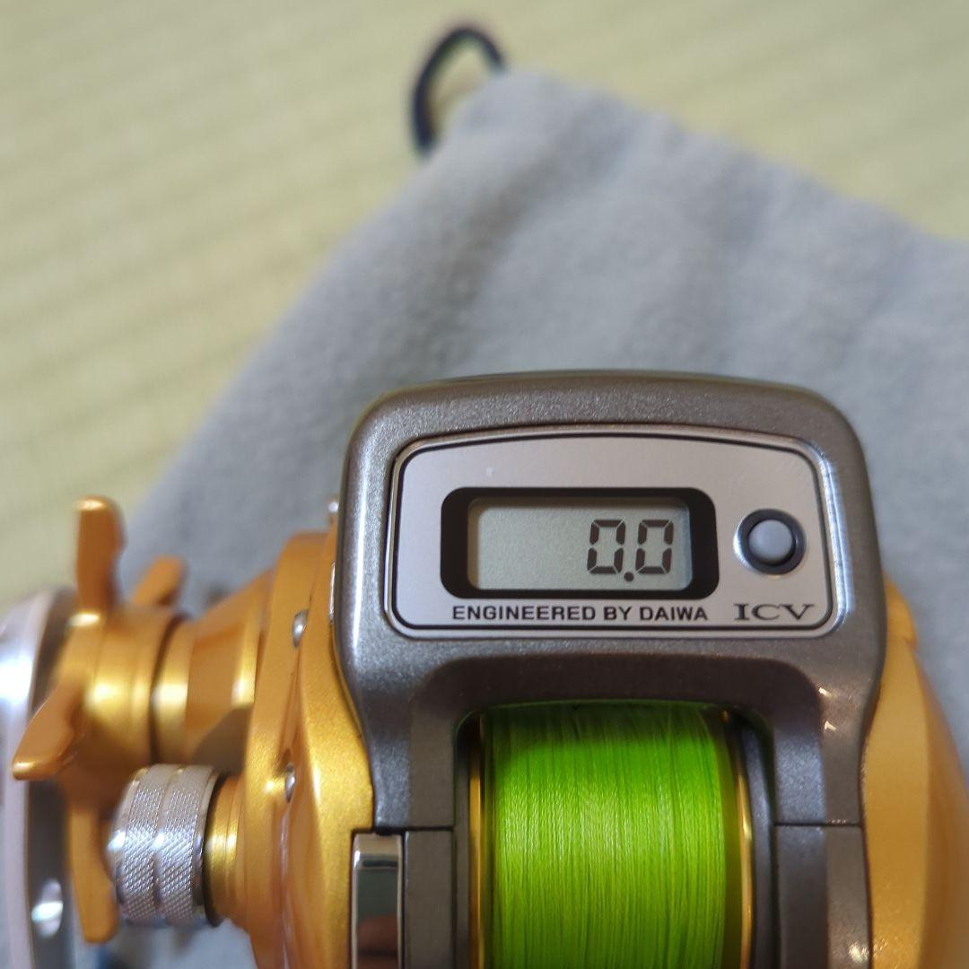 Daiwa Small Boat Reel Itz Icv150R Digital Counter Working Daiwa Small Boat Reel Itz Icv150R Digital Counter Working