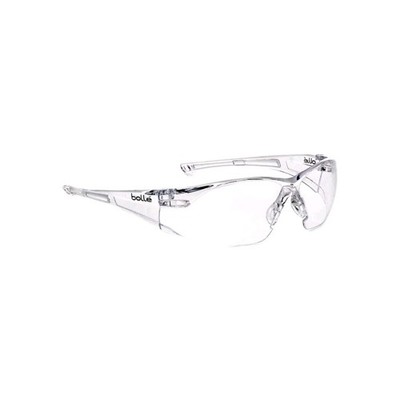 2 Paar Bolle Schutzbrille Rush klar & Kordel Schutzbrille RUSHPSI D8