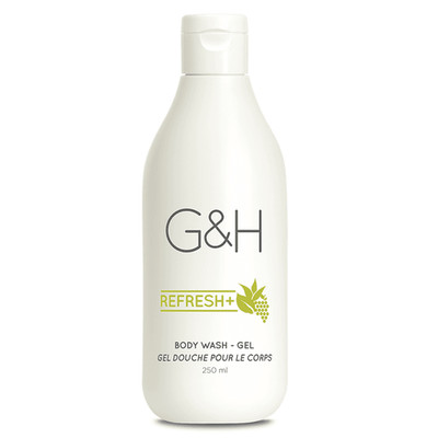 G&H  Refresh+ Body Wash Gel | Gentle Daily Cleansing Body Care Formula  |  250ML