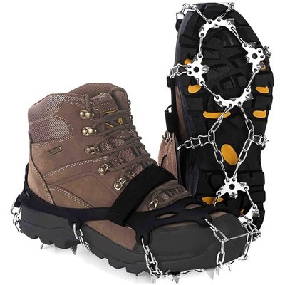 Ice Cleats with Full-Sole Coverage - Perfect for Hiking & Trail Running