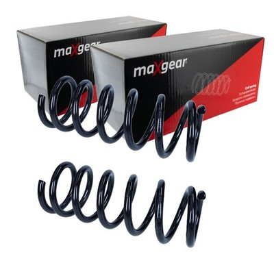 2X MAXGEAR FAHRWERKSFEDERN FEDERN HINTEN passend für HONDA FR-V