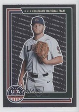 2022 Panini USA Baseball Stars & Stripes Longevity Landon Sims #28 00gy