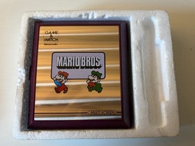 Used Nintendo Game & Watch MARIO BROS. Multi Screen (MW-56) With Instructions