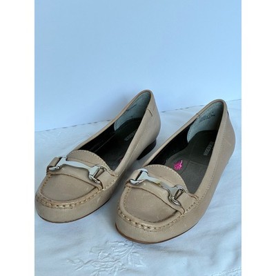 Ros Hommerson Loafers 7.5W Regina Horsebit Leather Preppy Quiet Luxury Old Money