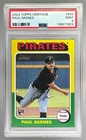 136971823 Paul Skenes 2024 Topps Heritage High Number #594 RC PSA 9