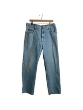 vintage Lee denim jeans in a light wash with a tapered fit Size 36