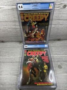 Creepy Comic Magazine #66 & #86 - 2 Issue CGC 9.4 Christmas Lot