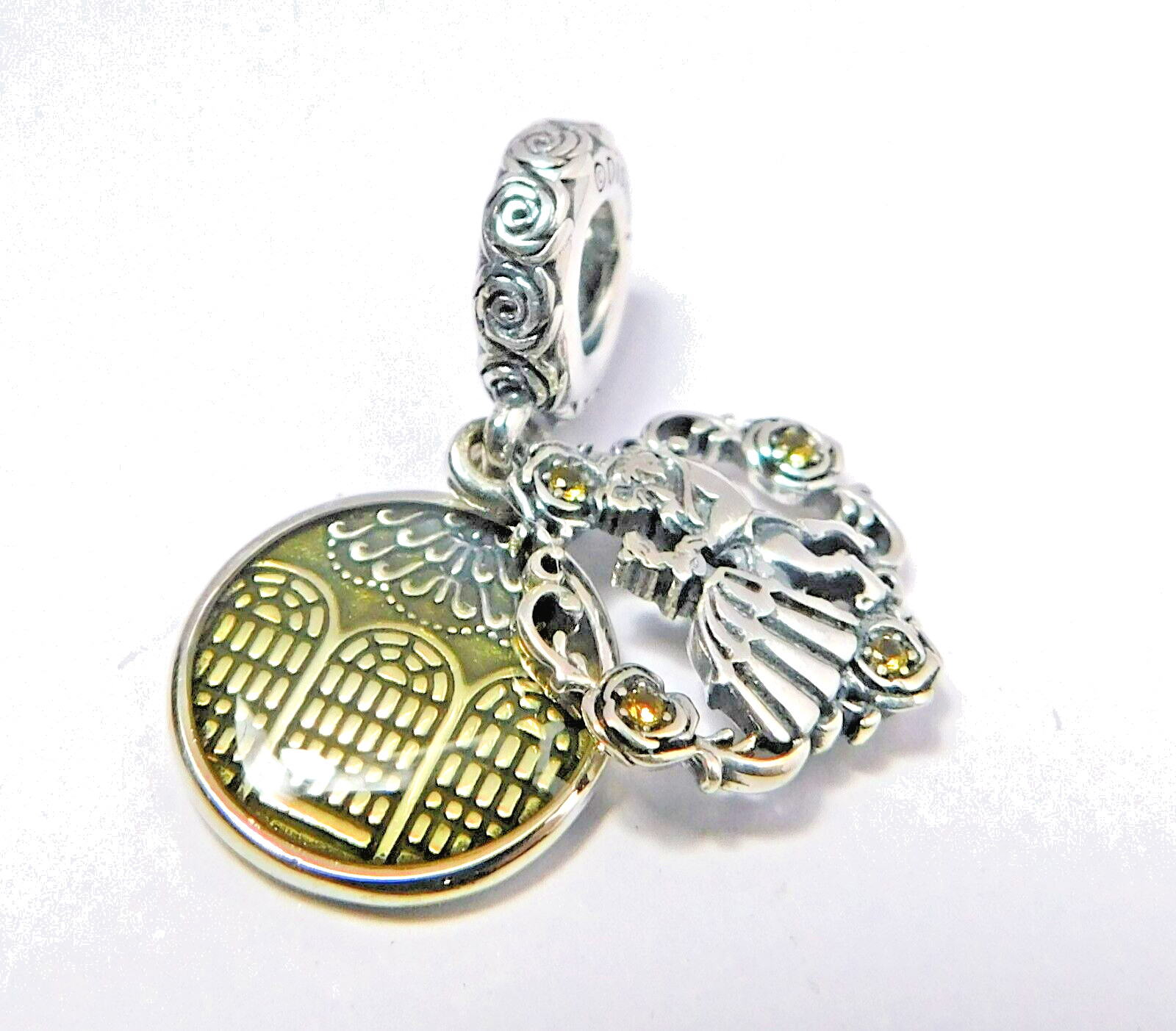 Authentic Pandora Charm, Disney Beauty and the Be… - image 2