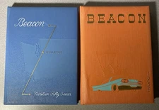 1957 - 1958 Bellevue High School Yearbook Beacon Bellevue Washington
