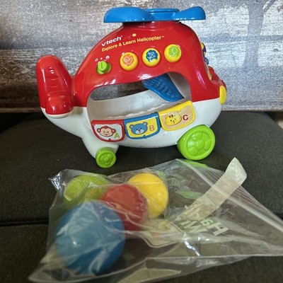 VTech Explore and Learn Helicopter Sounds, ABCs, Colors & Counting - Works!