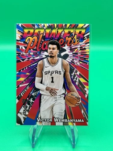 2025-26 Topps Flagship #PP-15 Victor Wembanyama Power Players Holo Foil Spurs SP
