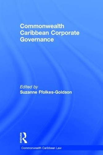 Commonwealth Caribbean Corporate Governance by Suzanne Ffolke... - 9781138794702