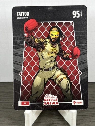 2026 Bo Jackson Battle Arena Tattoo Fernando Tatis Jr Brawl Card