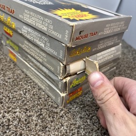 Colecovision Game Lot CIB Games Lot Of 5 With Box And Manual Tested