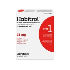Habitrol Nicotine Transdermal System Smoking Aid 1 21 Mg 28 Patches 4 Week Kit