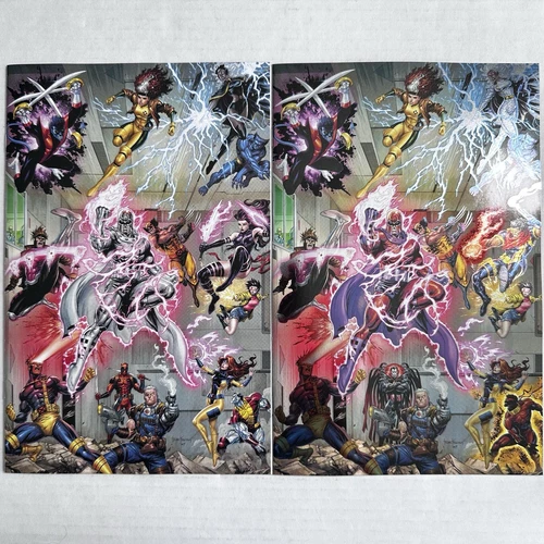 X-Men #12 Virgin/Foil Tyler Kirkham Danger Room In One Cvr C2E2 ECCC Convention