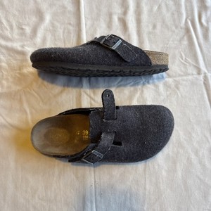 Birkenstock Boston Felt wool Clogs Anthracite Men’s 9 9.5 EU 42 Boston Felt in Color anthracite | BIRKENSTOCK Ireland main image 3