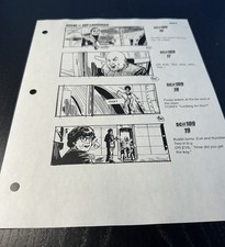Original Austin Powers In Goldmember Storyboard Scene #109, 16-19