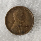 FAST 🚚⚡️🔥XF-AU 👀🔥 1914 P Lincoln Wheat Cent No Mint Mark Actual Coin 1268