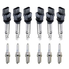 Eldor 6 Ignition Coils NGK Iridium Spark Plugs Kit for Atlas Cross Sport 3.6L V6