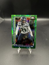 2025 Topps chrome Football Devon Witherspoon Green Refractor  46/99