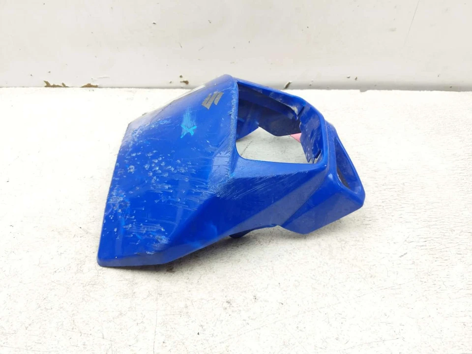 00-24 Suzuki DRZ400SM DRZ 400 Front Upper Headlight Fairing Cover Panel - Image 4 of 4