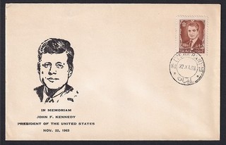 J F Kennedy IN MEMORIAM cover