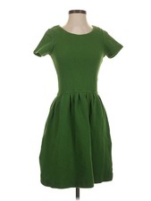 Ganni Women Green Casual Dress S