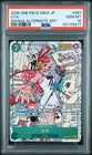 2025 ONE PIECE JAPANESE MANGA ALTERNATE ART EB03-061 UTA PSA 10