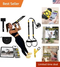 Complete GO Suspension Trainer Set - Train Anywhere with Indoor/Outdoor Anchors