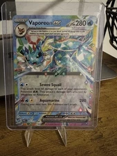 Pokémon TCG Vaporeon EX 023/131 Prismatic Evolutions Double Rare