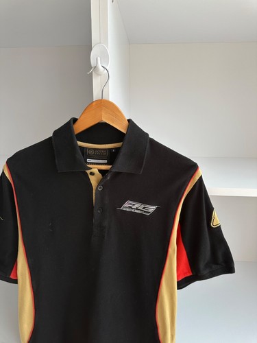 VTG Roman Grosjean Lotus Racing Formula 1 Polo T-shirt - Picture 5 of 9