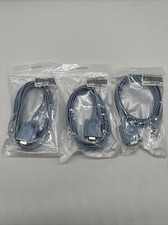 3 PACK 6ft Rollover Console Cable for Cisco RJ45 Male to DB9 Female 72-3383-01