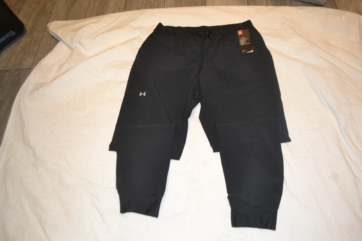 Under Armour Sport Woven Pants 1348447-001, Womens, trousers, black SZ LG L