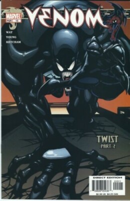 Venom #15 Twist Part 2 - Skottie Young Cover (Marvel Comics July 2004)