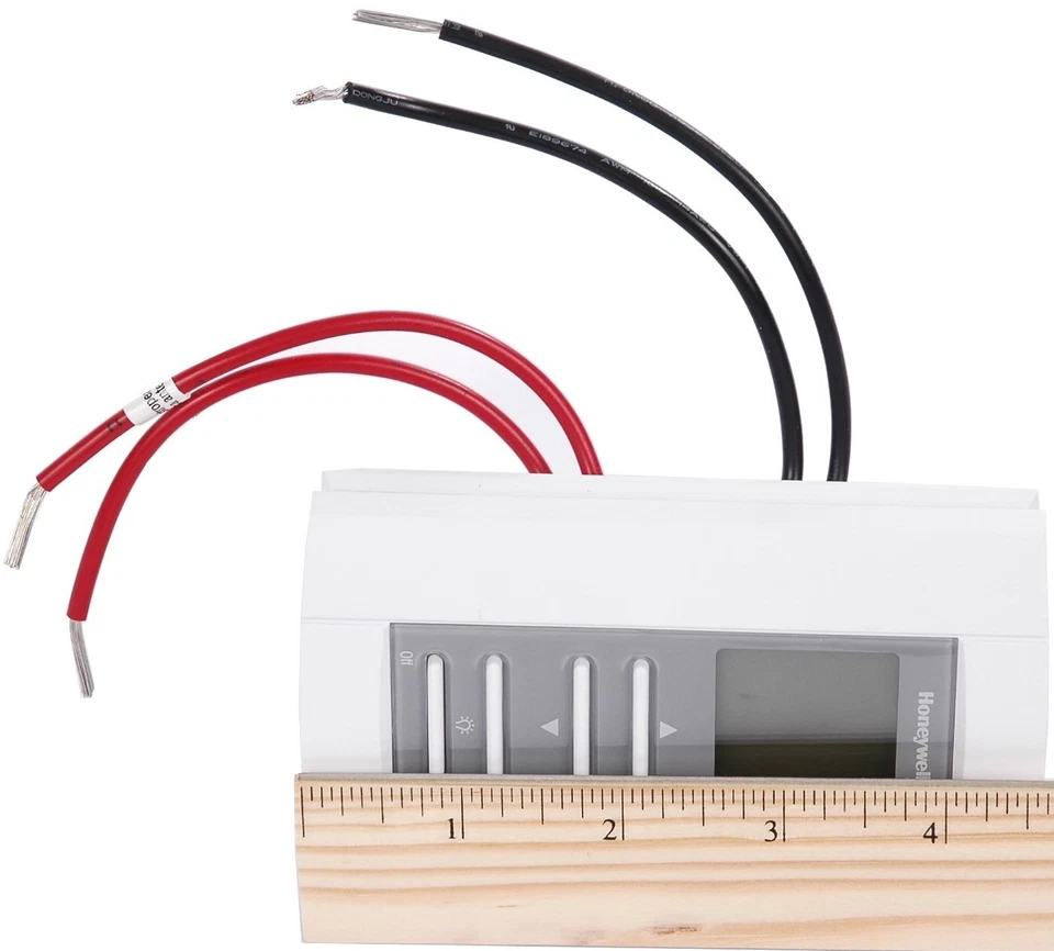 Digital White Line Voltage Thermostat With Backlight Soundproof Operation - Image 2 of 4