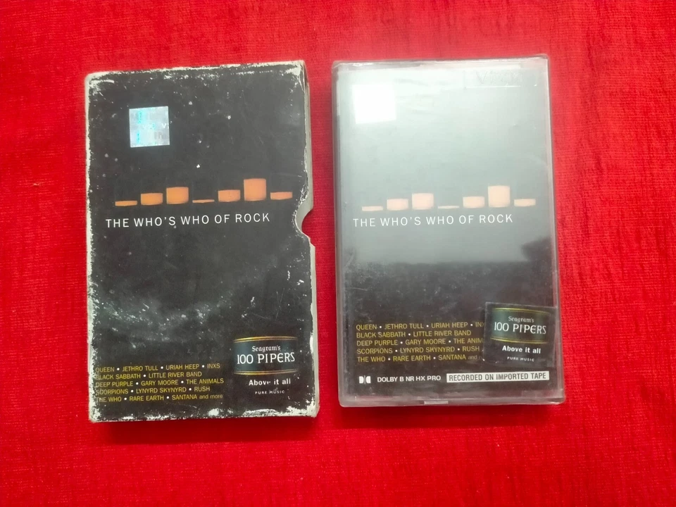 Queen Rush Inxs Santana Scorpions Whos Who Rock Cassette tape INDIA Sealed  2003 - Image 4 of 4