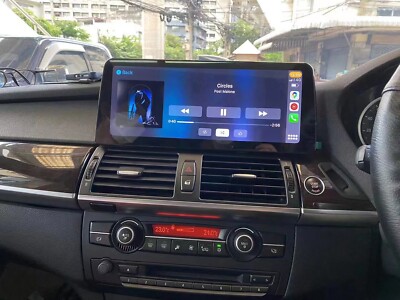 Android 13.0 Car GPS Navigation 12.3'' Wifi Carplay For BMW X5/X6 2007-2013