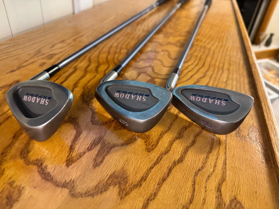 QTY.3 Mitsushiba Shadow Golf Clubs (P, 9, 8) Iron Right Handed RH; Graphite - Image 3 of 4