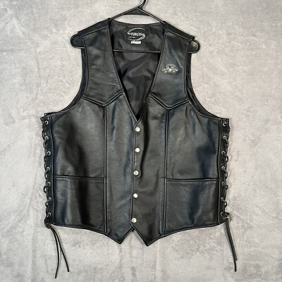 ameri vintage：RIDERS FAKE LEATHER VEST AMERI RIDERS FAKE LEATHER VEST JACKET 新品