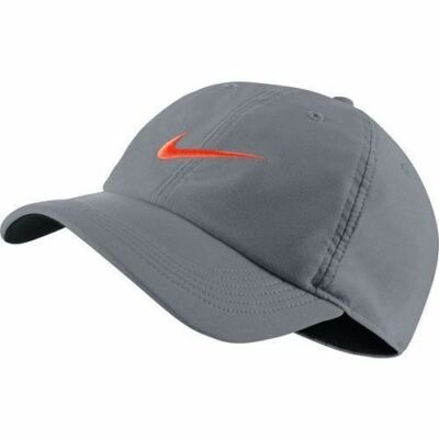 NEW! Nike Adult Unisex Aerobill H86 Golf Hat/Cap-Grey/Crimson
