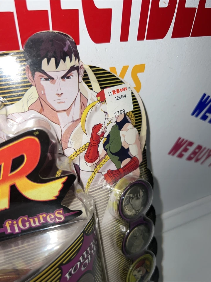 Figura de acción Resaurus Capcom Street Fighter CAMMY, ronda uno azul 🔥 Foto 3 de 4