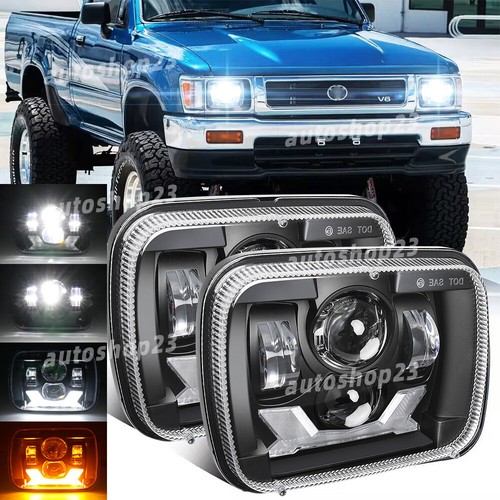 pair-5x7-7x6-led-headlights-drl-hi-lo-for-toyota-82-95-pickup-tacoma