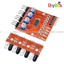 4 Channel Infrared Detector Tracked Photoelectricity Sensor 4CH For Smart Car